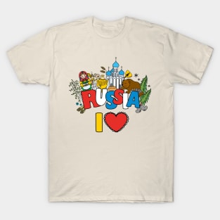 I love Russia T-Shirt